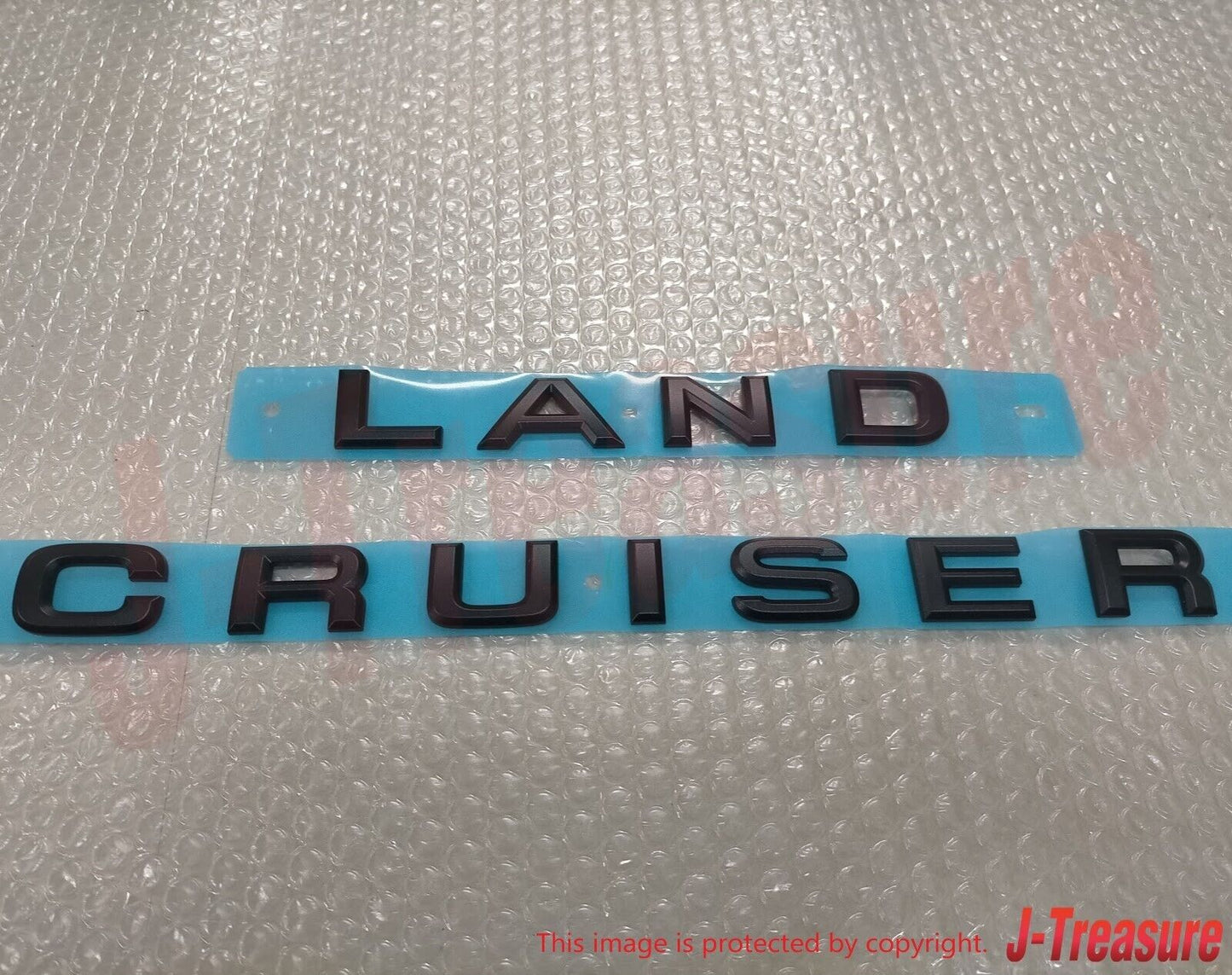 TOYOTA LAND CRUISER GR #JA300W 2021- Genuine Rear Emblem "LAND" "CRUISER" OEM