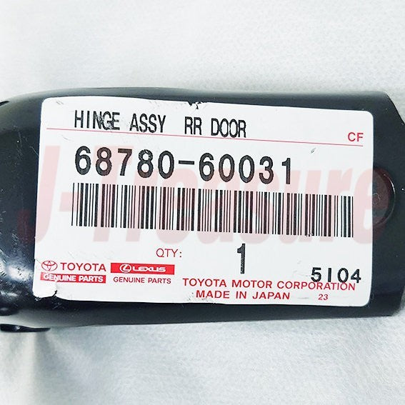 LEXUS LX470 UZJ100 1998-2007 Genuine Rear Door Lower Hinge LH 68780-60031 OEM