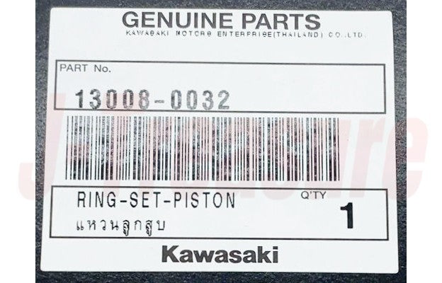 KAWASAKI NINJA 250R EX250J 2008-2012 Genuine Piston Ring Set 13008-0032 OEM