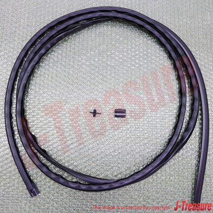 MAZDA RX-7 FD3S 93-95 Genuine Rear Grass Windshield Molding Clip & Joint Set OEM