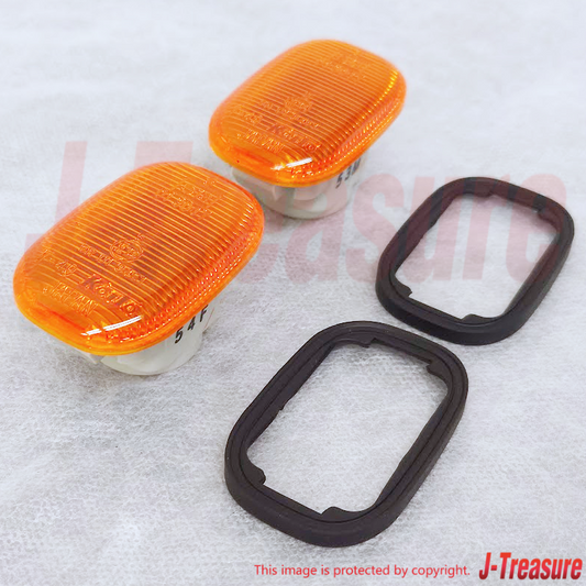 TOYOTA SUPRA JZA80 MK4 Genuine Front Fender Side Turn Signal Lamp Gasket Set OEM