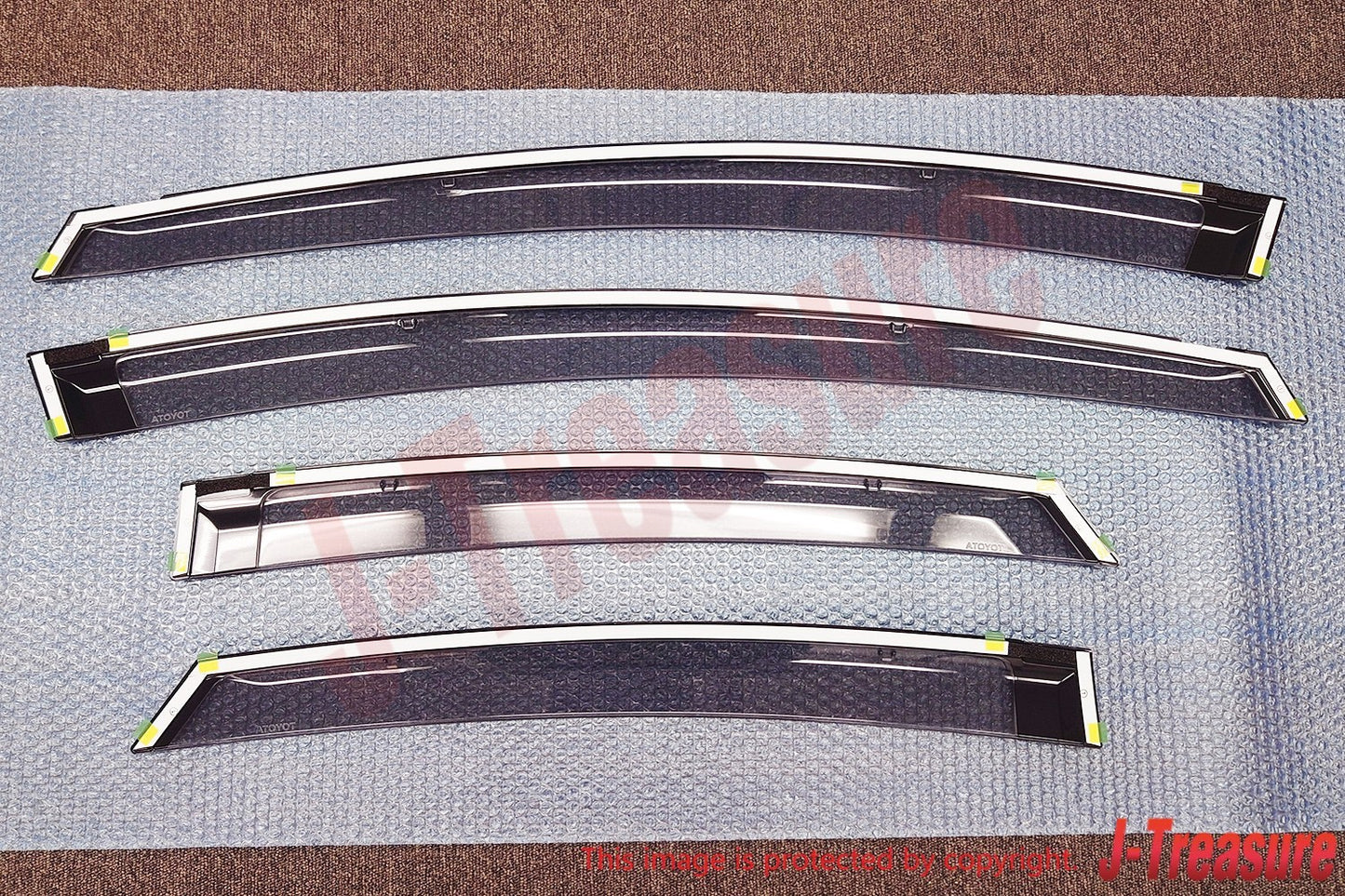TOYOTA PRIUS ZVW30 2009-2015 Genuine Side Visor Basic Rain Guard 08611-47030 OEM