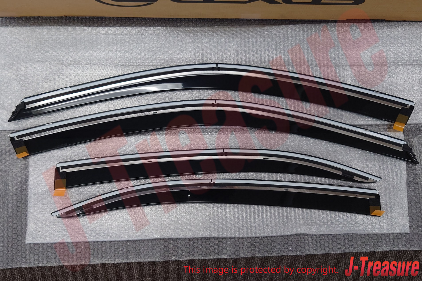 LEXUS IS250 IS300h IS350 GSE20 13-18 Genuine Front & Rear Exterior Visor Set OEM