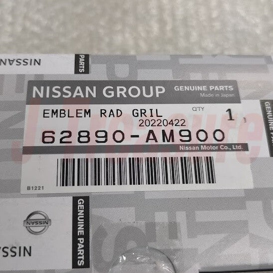 NISSAN SKYLINE V35 G35 COUPE 03-07 Genuine Front Grille Emblem 62890-AM900 OEM
