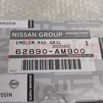 NISSAN SKYLINE V35 G35 COUPE 03-07 Genuine Front Grille Emblem 62890-AM900 OEM