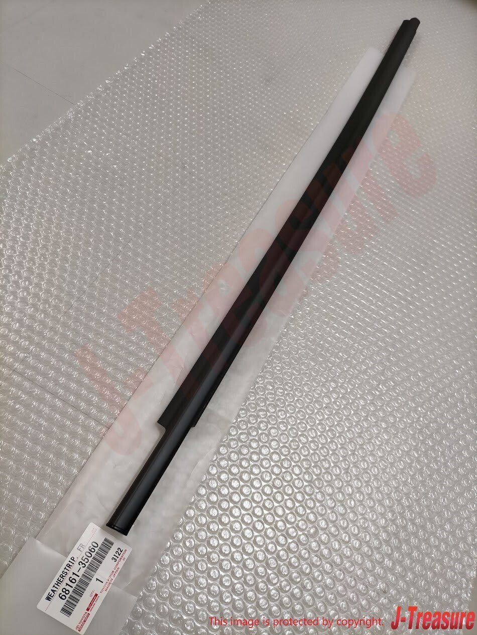 TOYOTA 4RUNNER 03-09 Genuine Door Belt Molding Weatherstrip Front Rear 5 PC Set