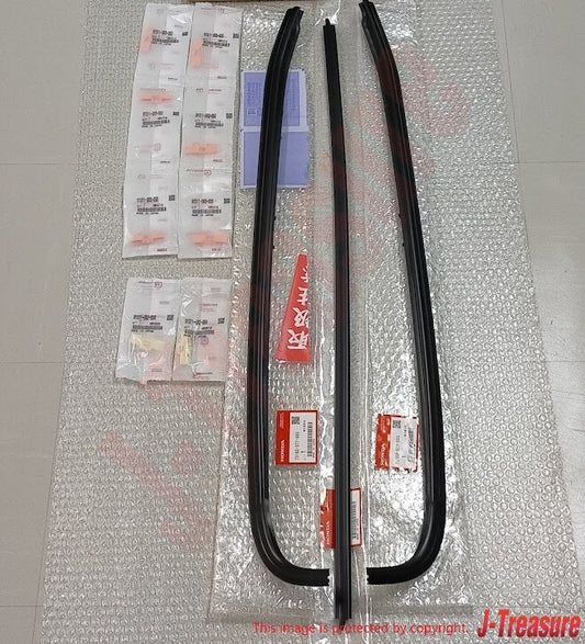 HONDA INTEGRA DC# 94-01 Genuine Front Windshield Molding Upper & RH & LH & Clip