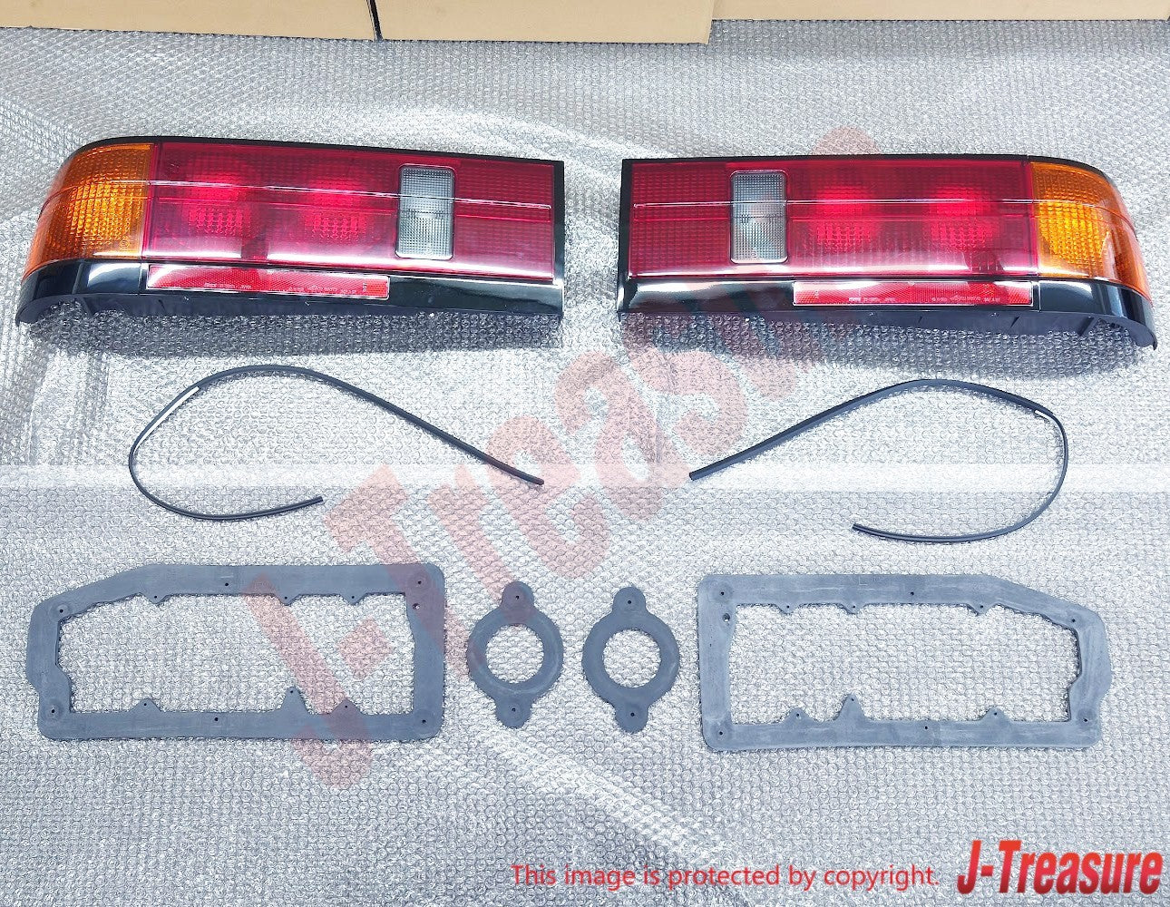 MAZDA RX-7 FC3S 89-91 Genuine Rear Combo Lamp Assy & Gasket & strip Seal RL set