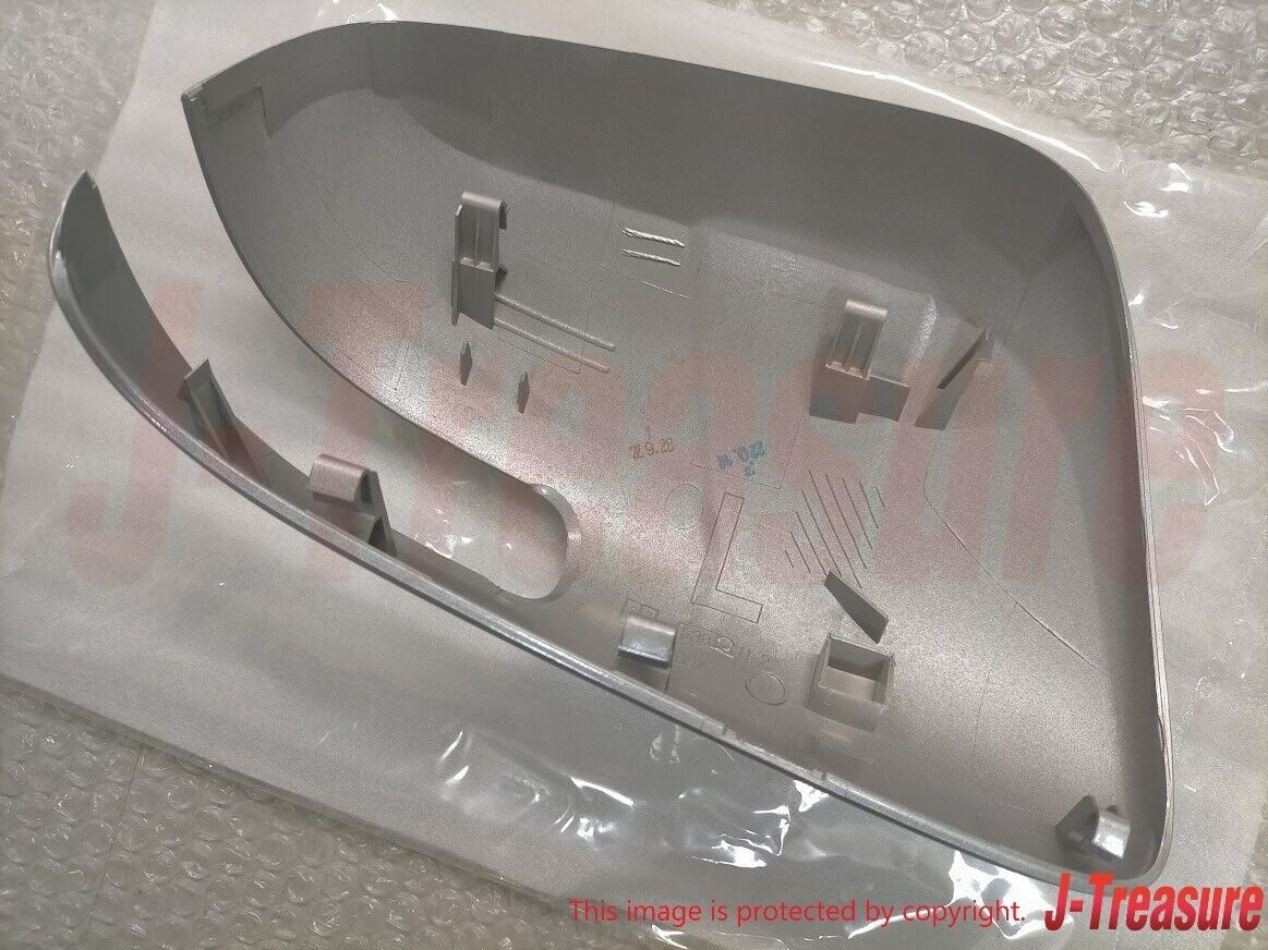 TOYOTA VITZ YARIS BELTA COROLLA PREMIO Genuine Outer Mirror Cover Silver LH OEM