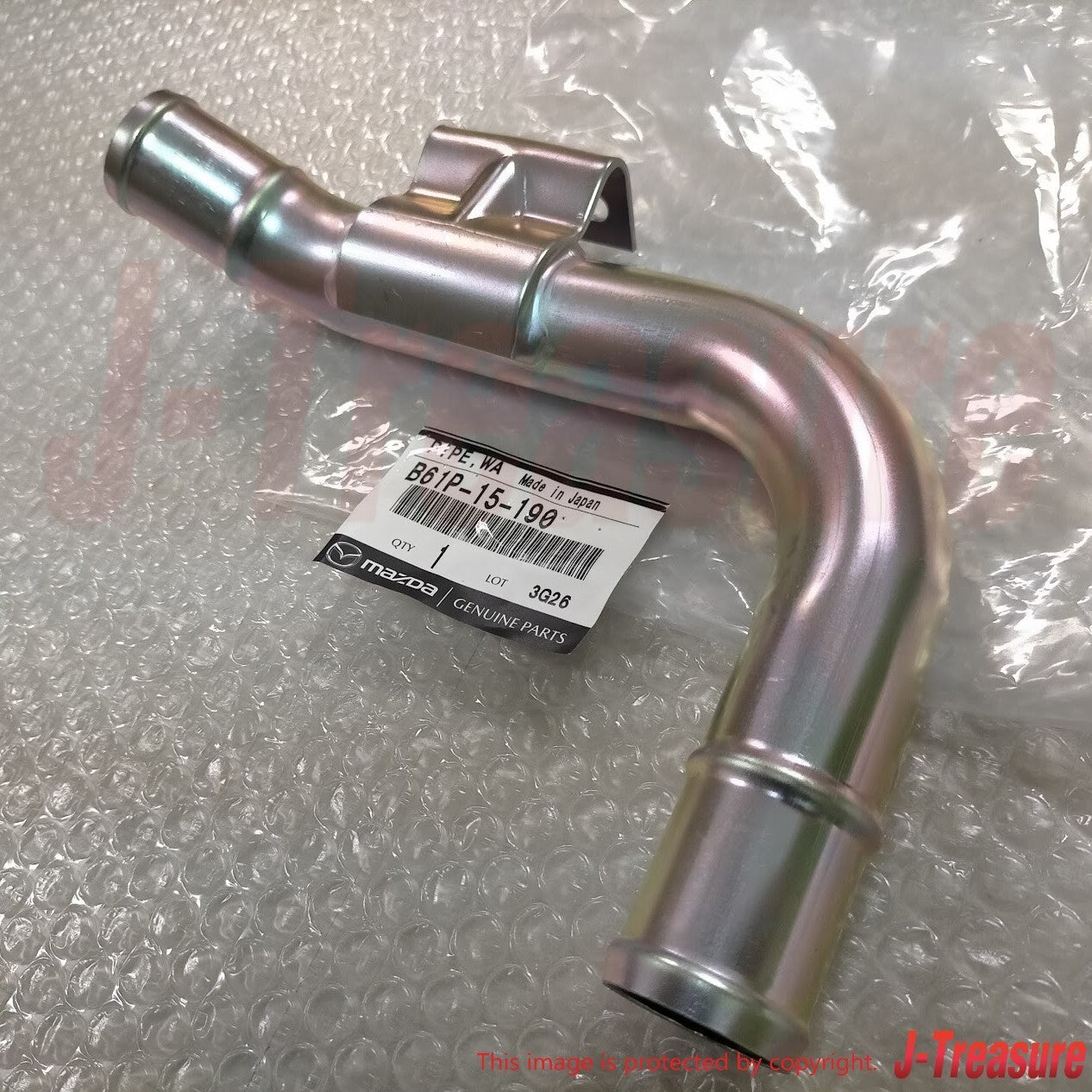 MAZDA MX-5 MIATA NA NA8C 90-97 Genuine Intermediate Coolant Pipe B61P-15-190 OEM