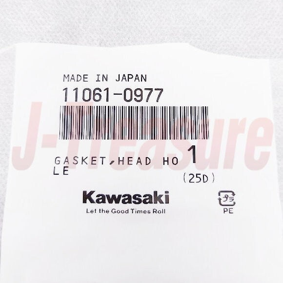 KAWASAKI NINJA ZX-14R ZX1400 12-23 Genuine Head Hole Gasket 11061-0977 x4 Set