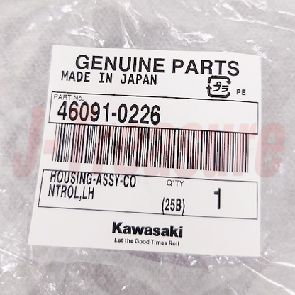 KAWASAKI KLX110 2010-2024 Genuine Control Housing Assy LH 46091-0226 OEM