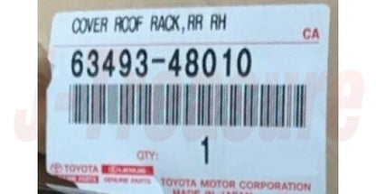 TOYOTA HIGHLANDER ACU20 01-07 Genuine Roof Rack Leg Cover Rear RH 63493-48010