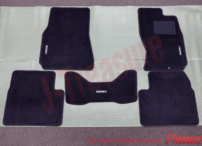 NISSAN SKYLINE GT-R BNR34 Genuine Nismo Floor Mat 5-Piece Set W/NISMO Old Logo