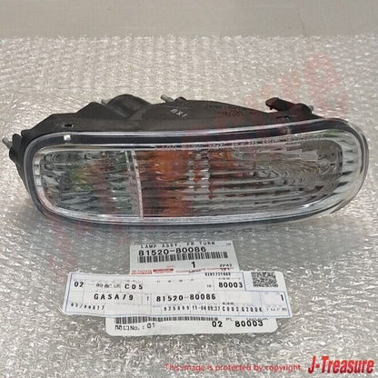 TOYOTA SUPRA JZA80 MK4 96-98 Genuine Front Turn Signal Lamp Light RH LH Set OEM