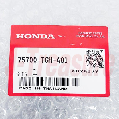 HONDA CIVIC Type R FK8 2017-2019 Genuine Front Red Emblem & Push Nut(x2) Set OEM