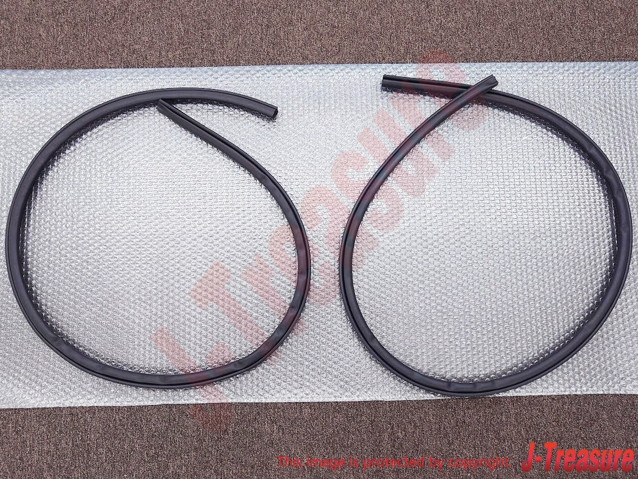 TOYOTA SUPRA JZA80 93-98 Genuine Front Door Weatherstrip Opening Trim RL Set OEM