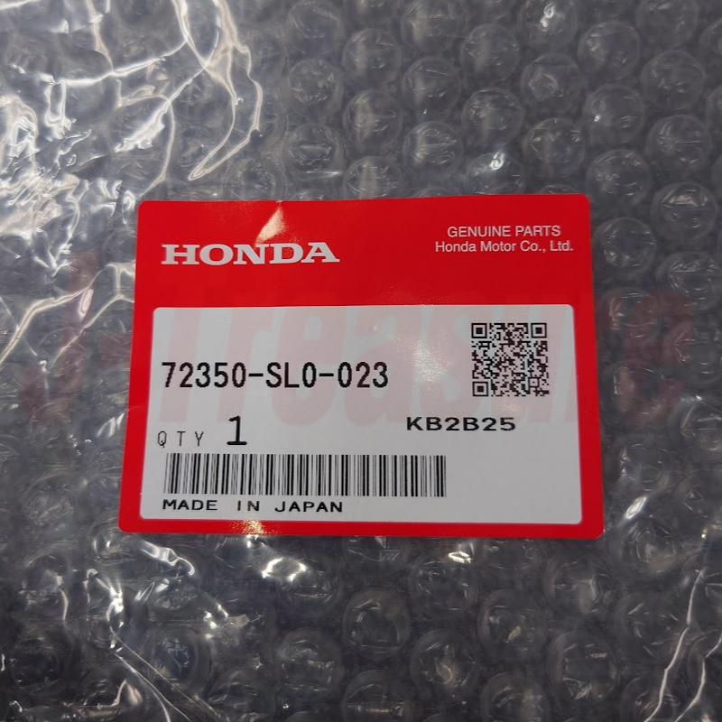 HONDA ACURA NSX NA1/2 91-05 Genuine Door Lower Weatherstrip LH 72350-SL0-023 OEM