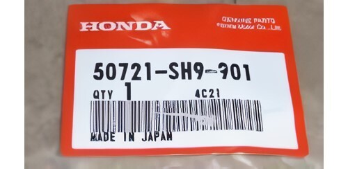 HONDA CR-V RD1 97-01 Genuine Differential Insulator Rubber B, RR 50721-SH9-901