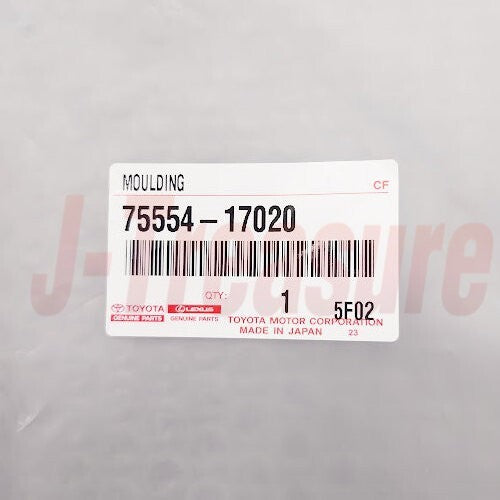 TOYOTA MR2 SPYDER ZZW30 00-05 Genuine Roof Drip Side Finish Moulding RH & LH Set