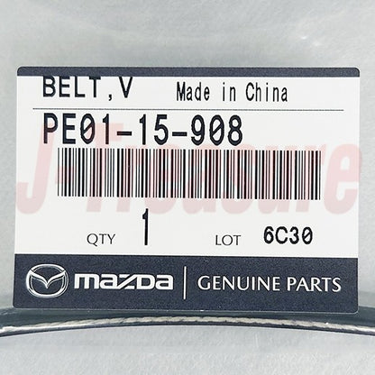 MAZDA CX-5 KE 2.0L 2012-(EUR) Genuine Water Pump Belt'V' PE01-15-908 OEM