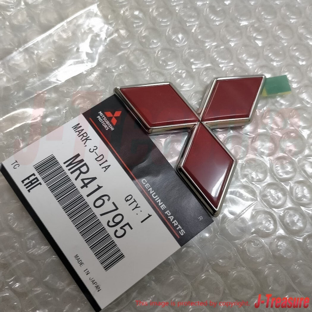 MITSUBISHI ECLIPSE D5#A 2000-2001 Genuine Three-Dia Mark Emblem MR416795 OEM