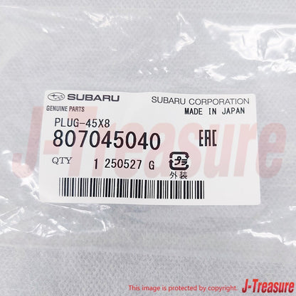 SUBARU IMPREZA GD GE 1993-2011 Genuine Camshaft Plug 807045040 x2 set OEM