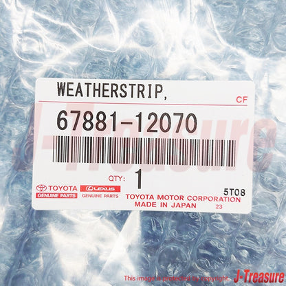 TOYOTA LEVIN TRUENO AE86 Genuine 3Door Hatch Back Door Weatherstrip Seal OEM
