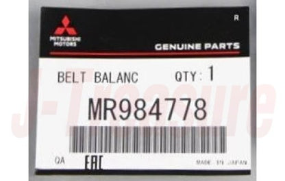 MITSUBISHI LANCER EVO 8 9 CT9A '03-06 Genuine Balancer Timing Belt MR984778 OEM