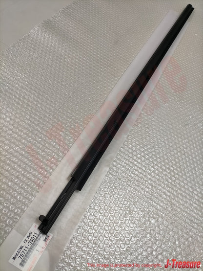 TOYOTA 4RUNNER 10-22 Genuine Door Belt Molding Weatherstrip Front Rear 4pcs OEM