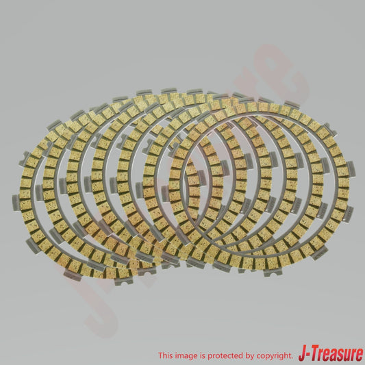 HONDA XR650L '93-09 '12-25 Genuine Clutch Friction Disk 22201-MY6-670 x7 Set
