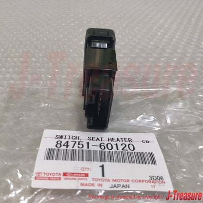 TOYOTA 4RUNNER GRN210 2003-2009 Genuine Seat Heater Switch LH 84751-60120 OEM