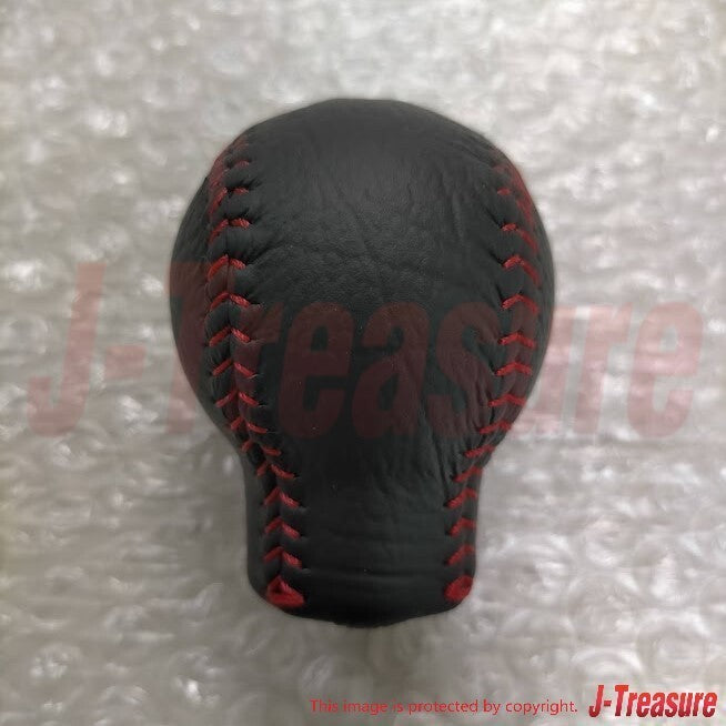 MITSUBISHI LANCER EVOLUTION EVO X CZ4A Genuine 5 Speed Leather Shift Knob OEM