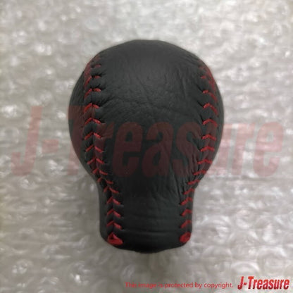 MITSUBISHI LANCER EVOLUTION EVO X CZ4A Genuine 5 Speed Leather Shift Knob OEM