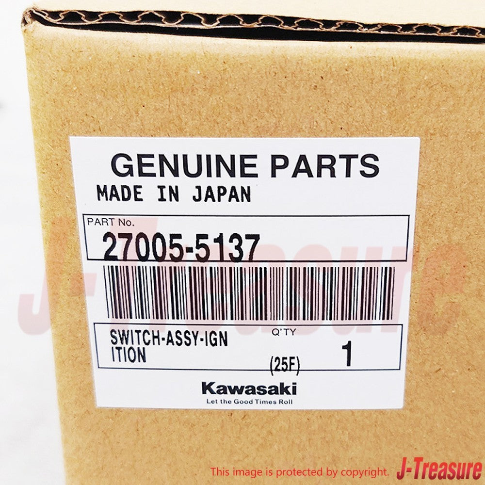 KAWASAKI NINJA ZX-10R ZX1000 '06-10 Genuine Ignition Switch Assy 27005-5137 OEM