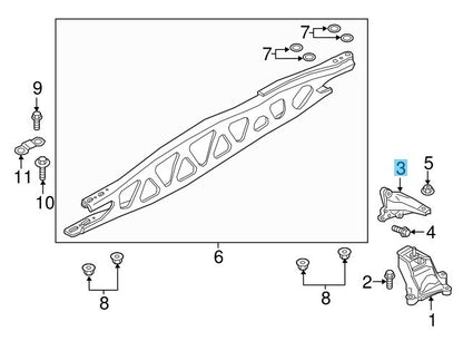 MAZDA MX-5 MIATA 2016-2024 Genuine Engine Mount Bracket RH ND5J-39-021 OEM