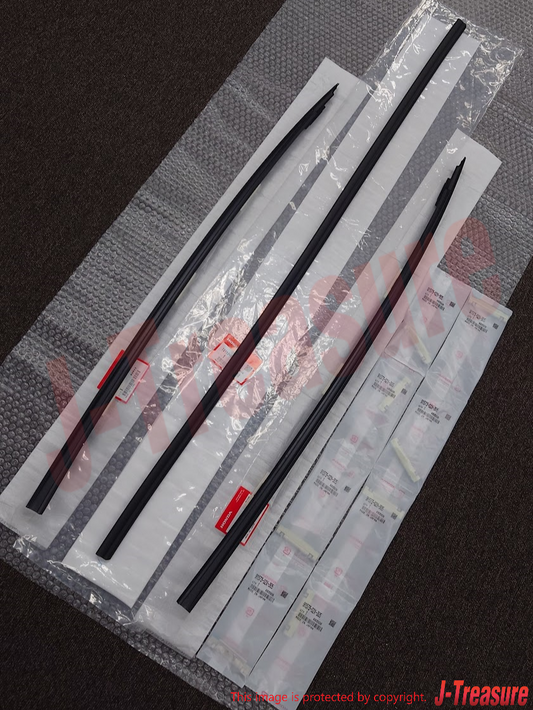 HONDA INTEGRA ACURA RSX DC5 Genuine Front Windshield Molding & 8 Clip Set OEM