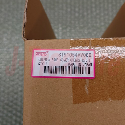 SUBARU WRX STI VA Genuine Door Mirror cover Cherry Red RH & LH set OEM