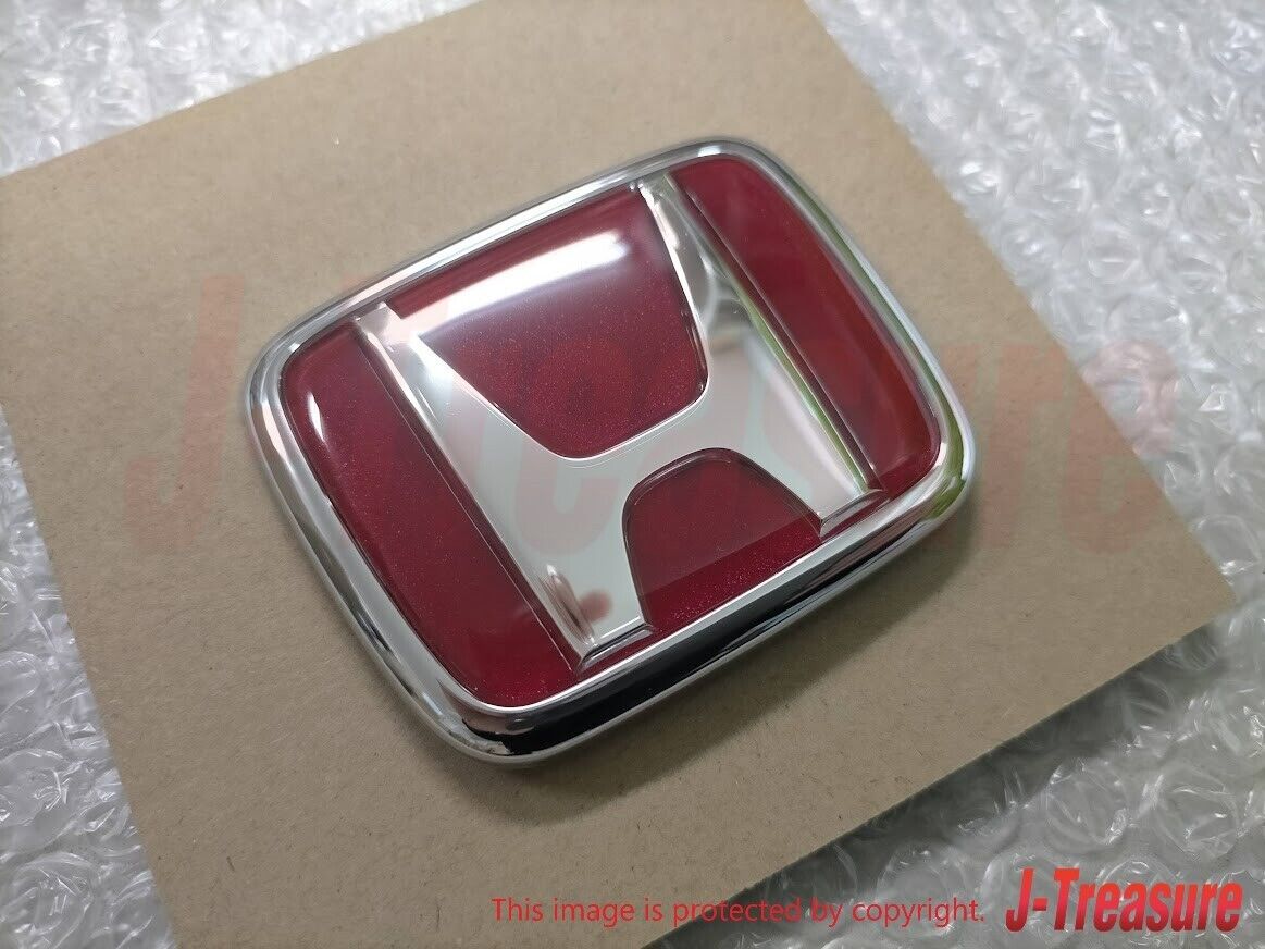 HONDA CIVIC TYPE-R EK9 96-98 Genuine Early Model Red Emblem Front & Rear Set OEM