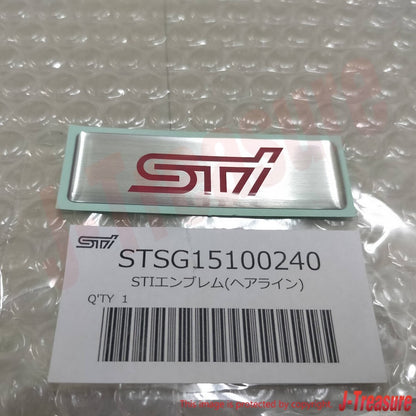 SUBARU WRX STI IMPREZA BRZ FORESTER Genuine STI Emblem Hairline STSG15100240 OEM