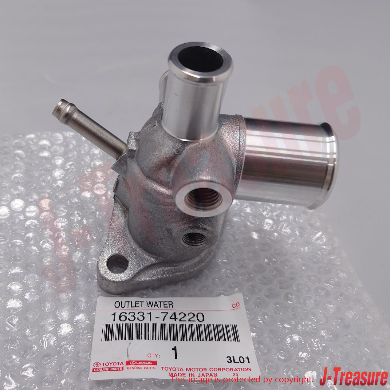 TOYOTA CAMRY SXV20 SXV25 1997-2001 Genuine Water Outlet 16331-74220 OEM