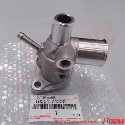 TOYOTA CAMRY SXV20 SXV25 1997-2001 Genuine Water Outlet 16331-74220 OEM