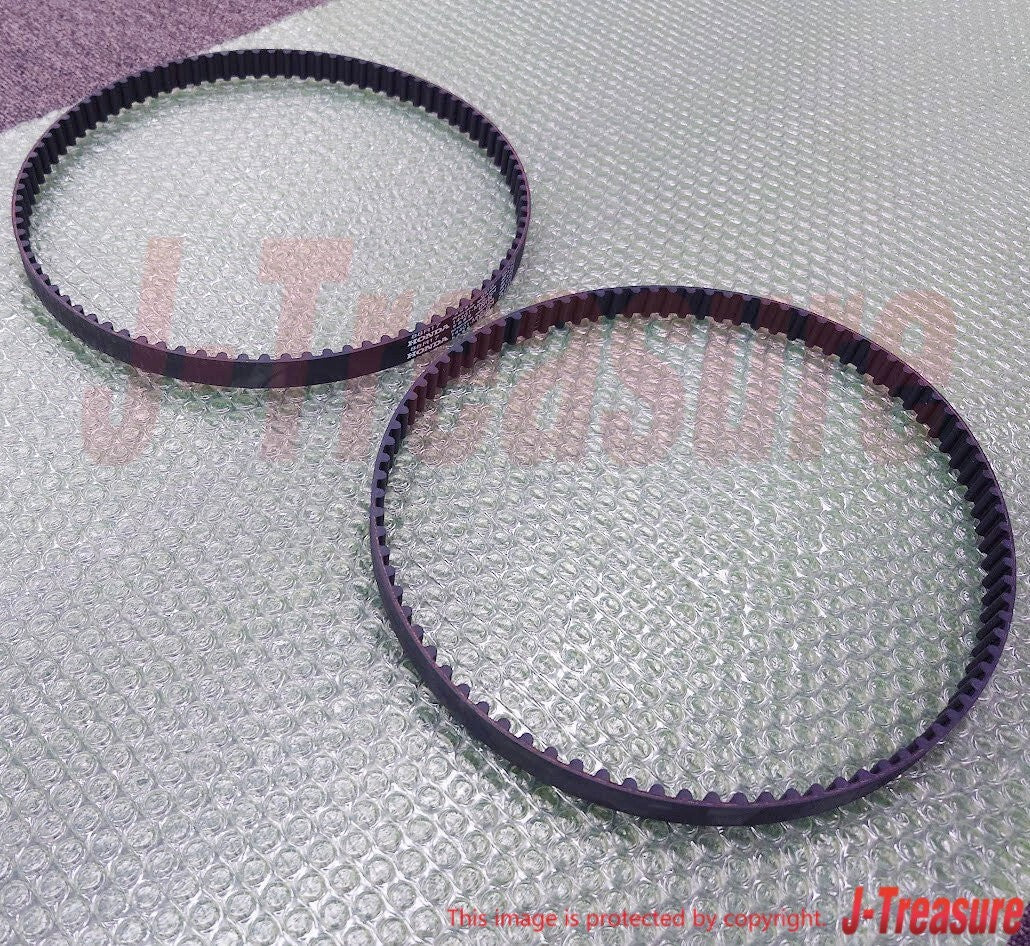 HONDA GL1500 GOLD WING 88-90 Genuine Timing Belt 14401-MN5-004 x2 Set OEM