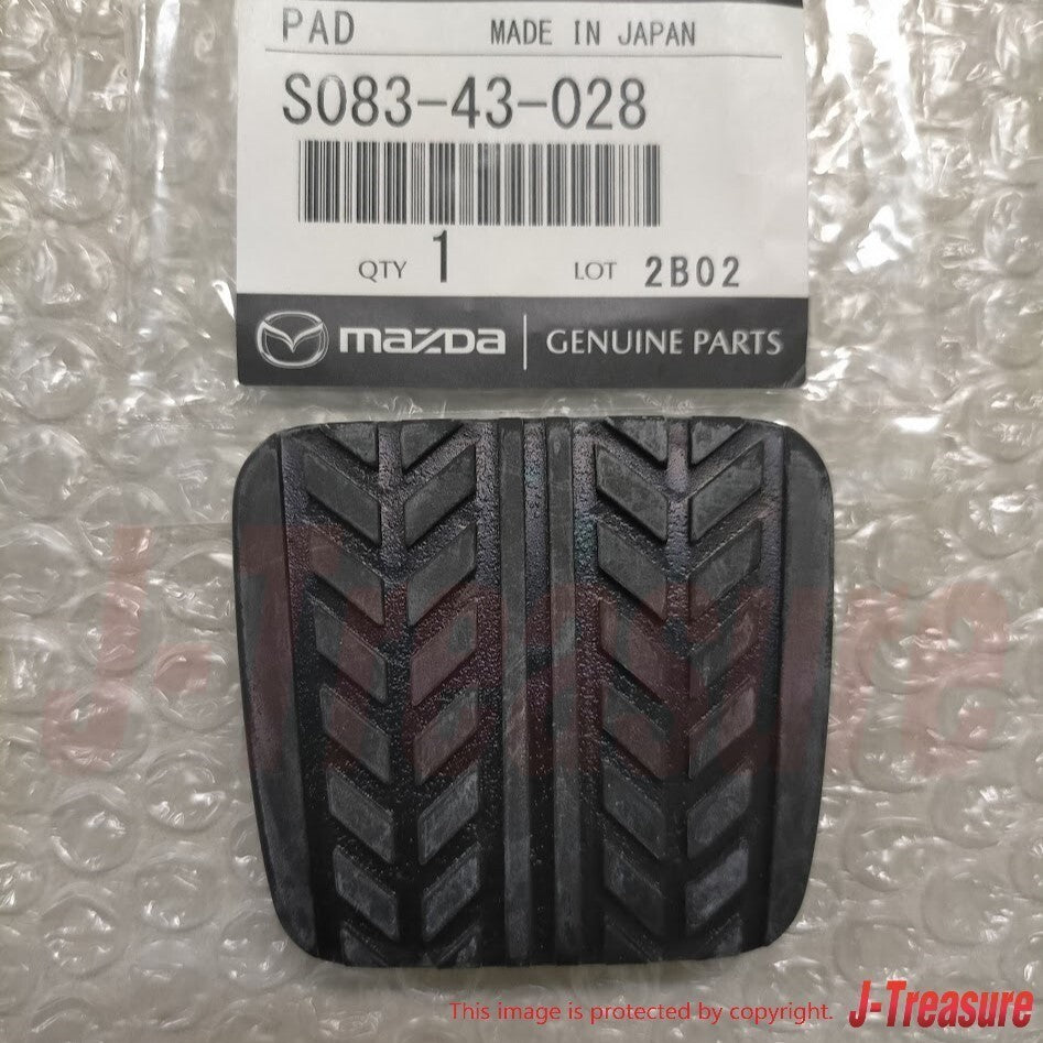 MAZDA RX-7 FC3S Genuine Foot Rest & Clutch & Brake & Accelerator Pedal Pad OEM