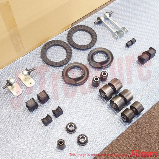 TOYOTA LAND CRUISER KZJ78 '94-96 Genuine Fr & Rr Stabilizer Bush RH & LH Set OEM