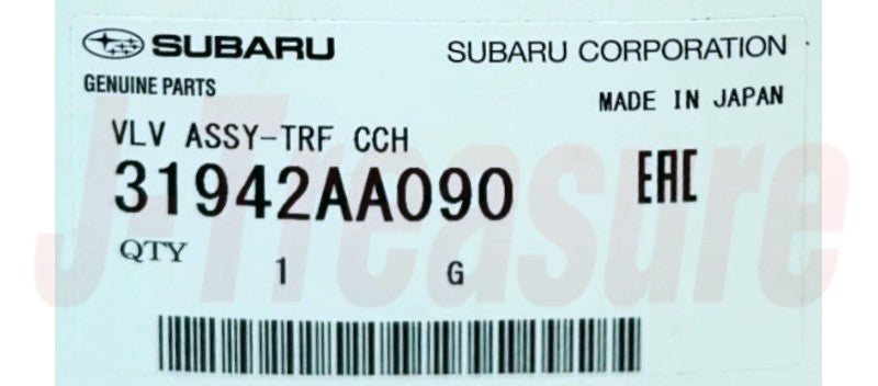 SUBARU IMPREZA GC8 GF8 '95-98 Genuine Transfer Clutch Valve Assy For A/T AWD
