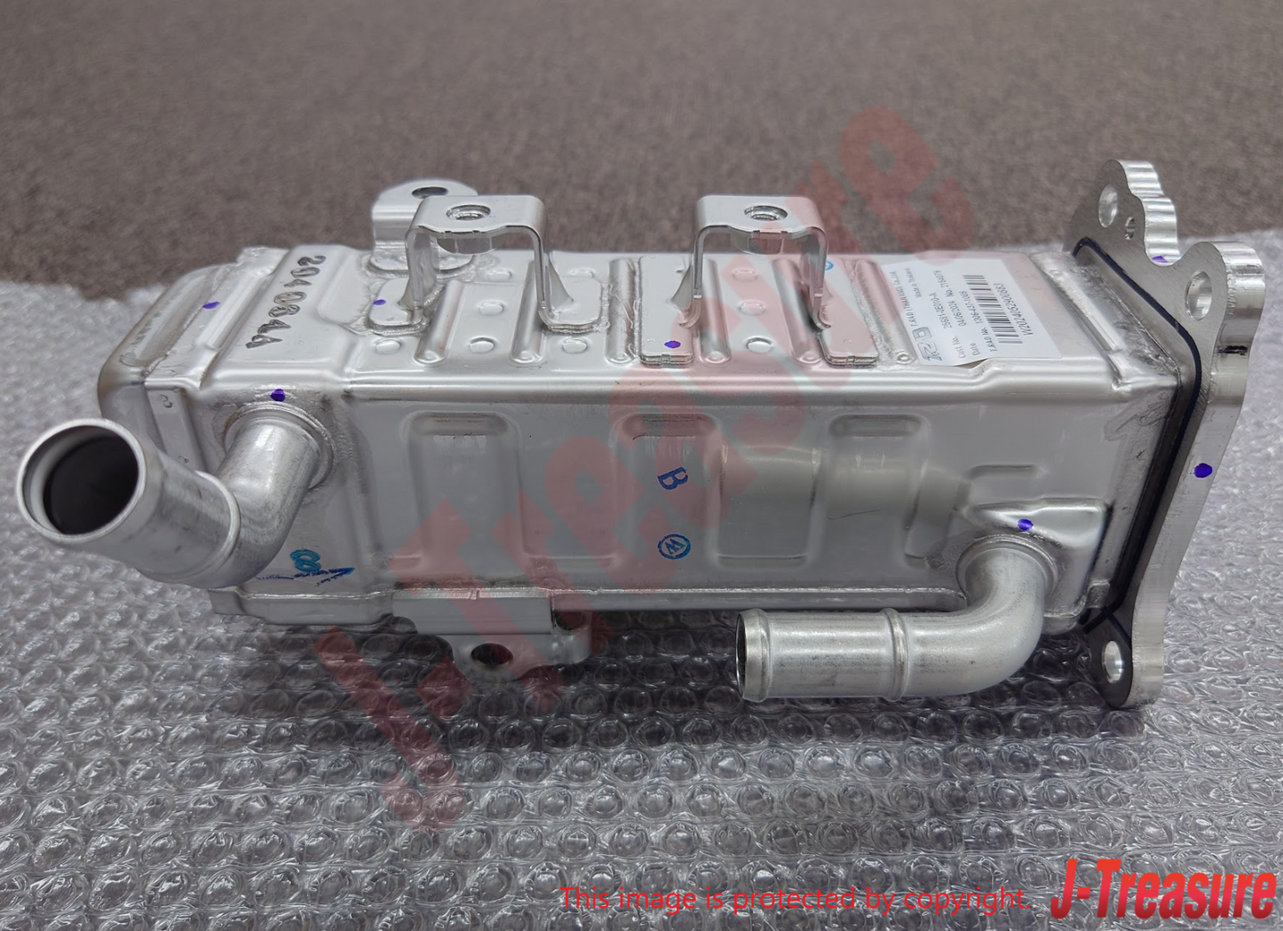 TOYOTA HILUX GUN1## Genuine 1GD-FTV 2GD-FTV EGR Cooler No.1 25681-0E010 OEM
