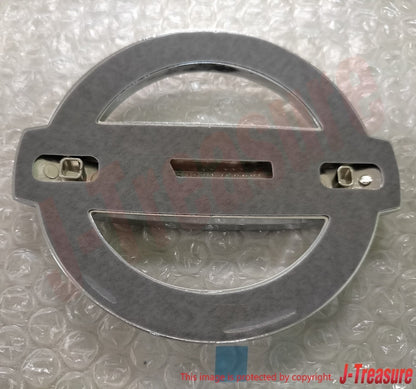 NISSAN FAIRLADY Z 350Z 370Z WINGROAD Genuine Front Chrome Emblem Badge OEM