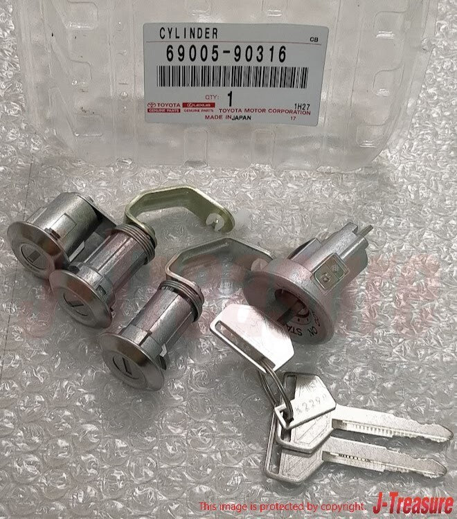 TOYOTA LAND CRUISER BJ41 FJ40 Genuine Ignition Cylinder Lock Key 69005-90316 OEM