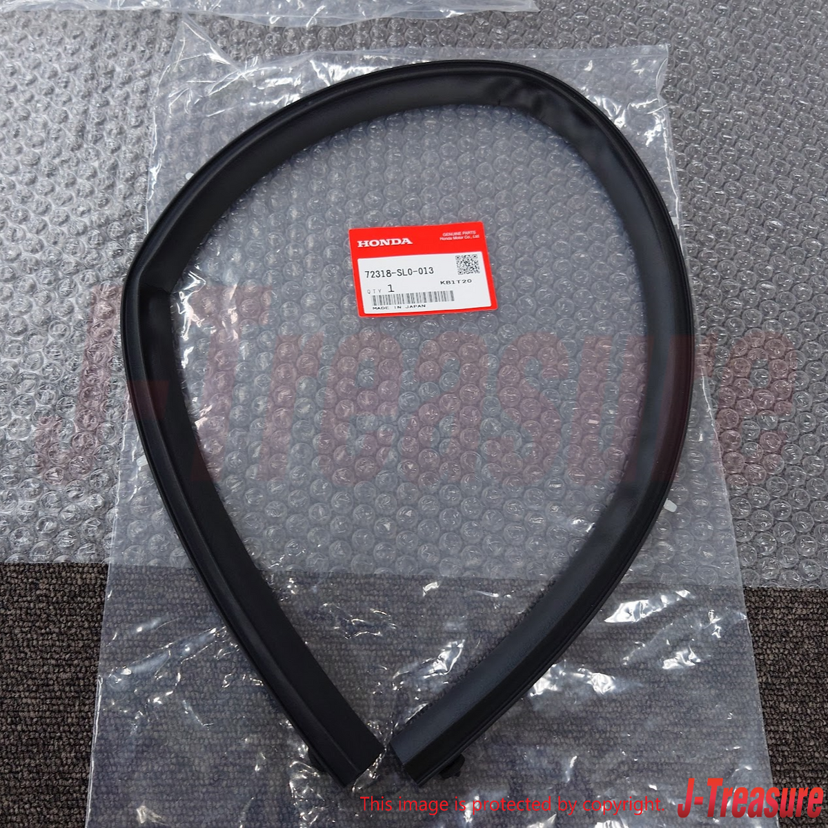 HONDA ACURA NSX NA1/2 91-05 Genuine Lower Outer Weatherstrip 72318-SL0-013 OEM